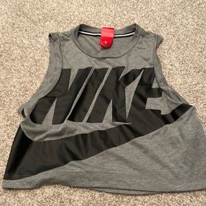 Nike cropped tank